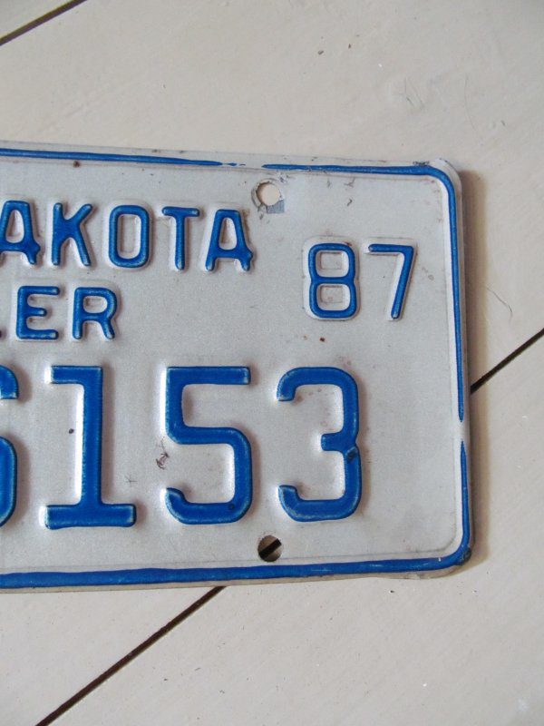 Authentiek South Dakota Kenteken (1987) - Afbeelding 4