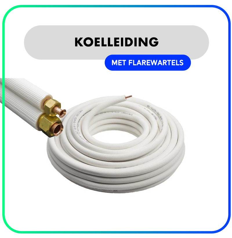 Aircotube flare koelleidingset – 3/8” x 5/8” – 5 meter - Afbeelding 2
