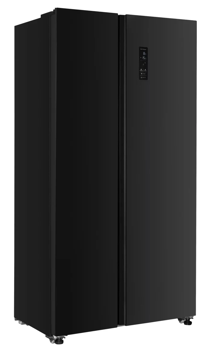 Fitelli KV436BL2 Amerikaanse koelkast donker zwart 90cm breed - Afbeelding 2