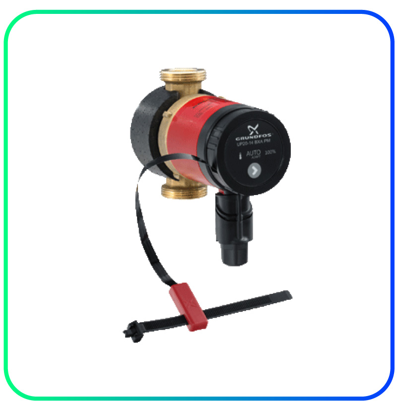 Grundfos – UP – 20-14 – Comfort Circulatiepomp (medium gekoeld) - Afbeelding 2