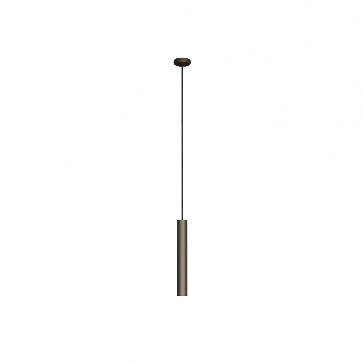 Hanglamp Riva 3510-sl-Ø60-L300, buis rond Ø 60 mm, lengte buis 300 mm, Platinum, 1 lichts, met lichtbron, ZTAHL - Afbeelding 2
