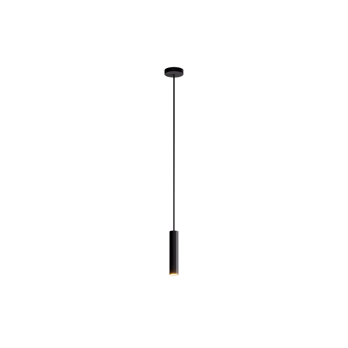 Hanglamp Salerno 3152, Ral 9005, 1 lichts, met lichtbron, ZTAHL