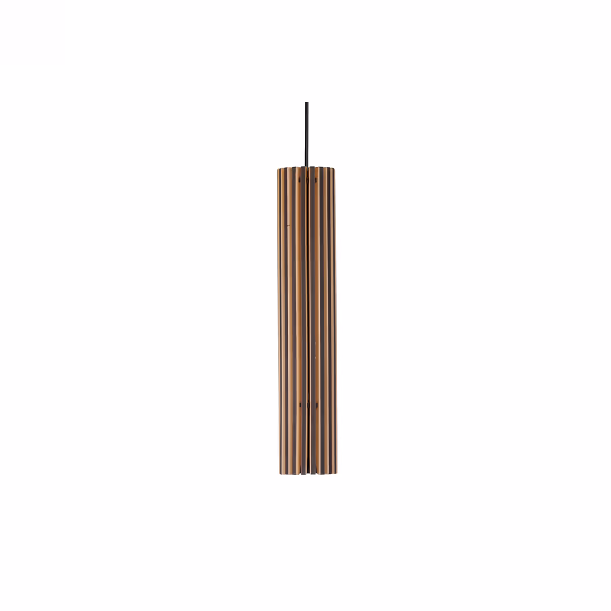 Hanglamp – Spot – Edge – 39cm – Naturel hout – BLIJ DESIGN – GU10 - Afbeelding 2