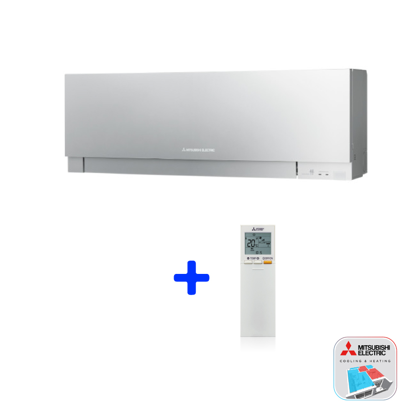Mitsubishi Electric MSZ-EF42 VGKS – Wand-unit – 4,2 kW – Exclusief buiten-unit – Zilver - Afbeelding 4