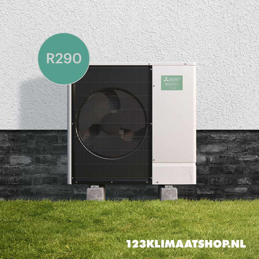 Mitsubishi Electric PMHR-Z85Y-E (ERPX-VM2E + PUZ-WZ85 VAA) – Monoblock Lucht-water warmtepomp – 8,5 kW – R290 - Afbeelding 4
