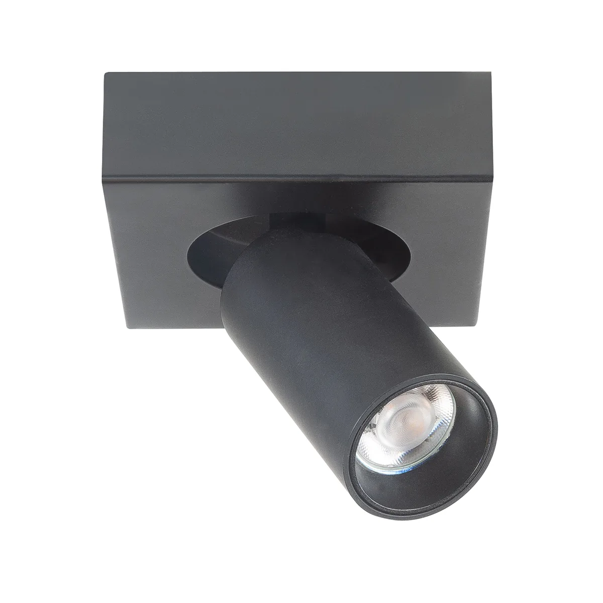Eliano spot mini GU10 LED vierkant Mat Zwart zonder lampen – HIGHLIGHT