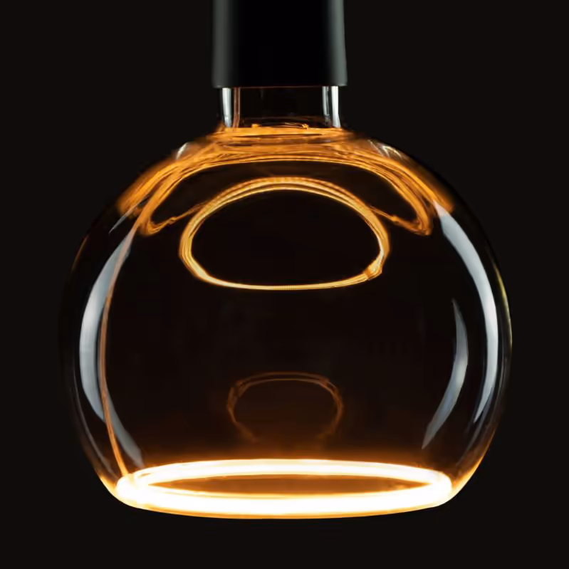 Segula lamp 300 mm, LED Floating Globe, Smokey grey, rond, doorsnede 300mm, 30 cm, E27 – SEGULA - Afbeelding 6