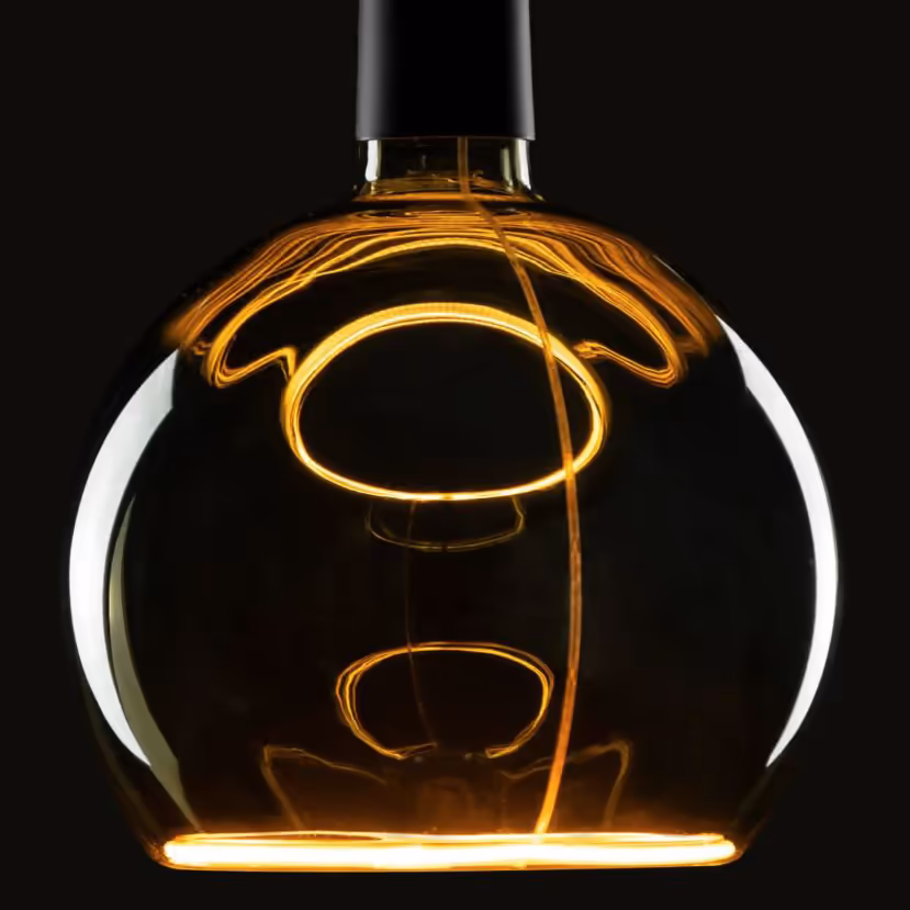 Segula lamp 300 mm, LED Floating Globe, Smokey grey, rond, doorsnede 300mm, 30 cm, E27 – SEGULA - Afbeelding 2