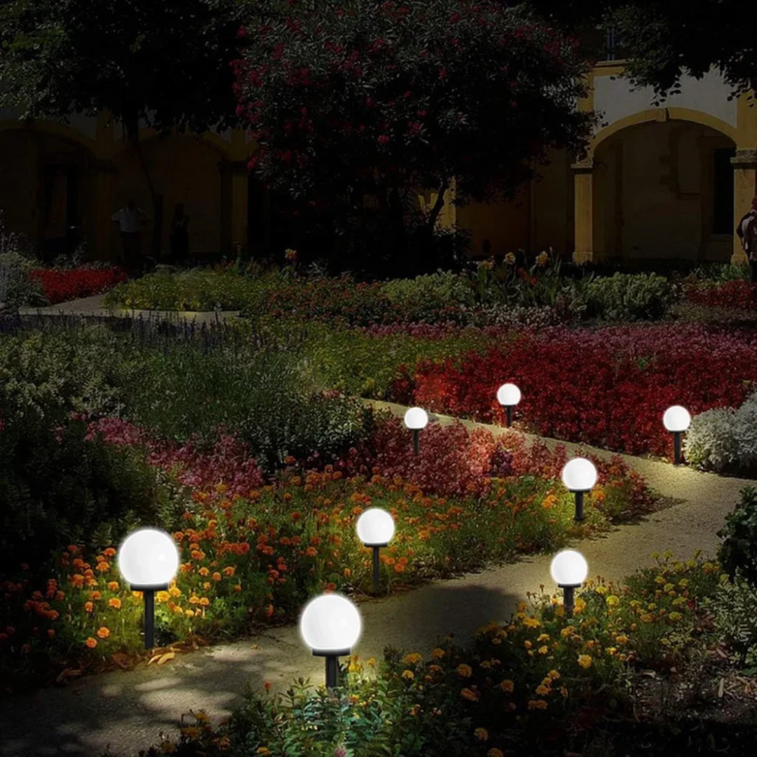 Solara LED Tuinverlichting - Waterdichte Solar Zonnebol Set van 3 - Afbeelding 7
