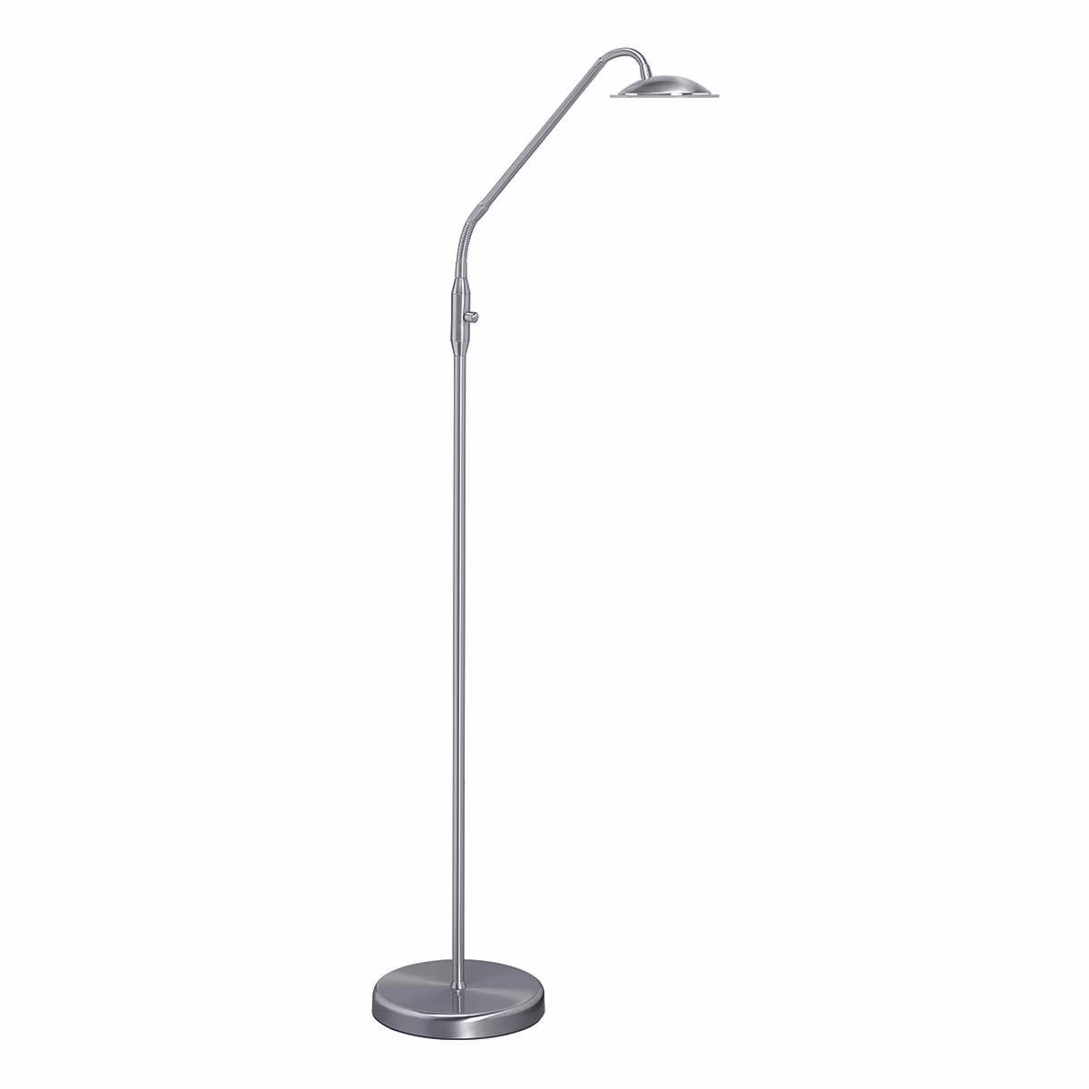 Vloerlamp Jupiter 6W LED Nikkel-Mat dimbaar – HIGHLIGHT - Afbeelding 2