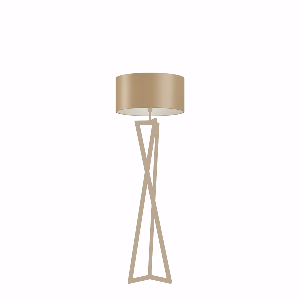 Vloerlamp Atrani 1250 Quartz 2, kap Monaco Sunny Stones, ZTAHL